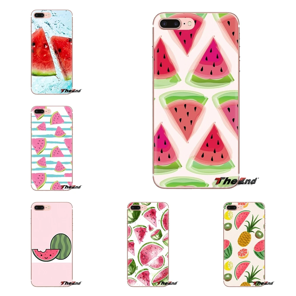 Watermelon Melon For Huawei G7 G8 P7 P8 P9 P10 P20 P30 Lite Mini Pro P Smart Plus 2017 2018 2019 Transparent Soft Cases Covers |