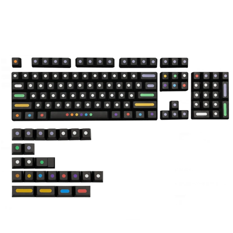 Колпачки для механических клавиш, 128 клавиш/комплект
Колпачки для механических клавиш, 128 клавиш/комплект