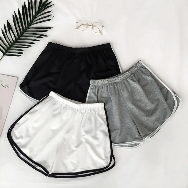 Korean Women Summer Sport Shorts Harajuku Leisure High Waist Wide Leg Loose Shorts Dolphin Hem Contrast Trim Home Loungewear
Korean Women Summer Sport Shorts Harajuku Leisure High Waist Wide Leg Loose Shorts Dolphin Hem Contrast Trim Home Loungewear