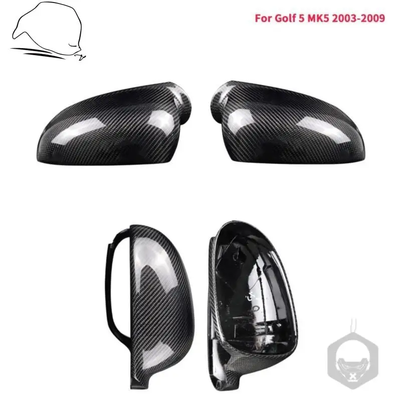 2Pcs Black Carbon Fiber Rearview Mirror Covers Caps Shells For VW Golf5 Golf 5 MK5 2003 2004 2005 2006 2007 2008 Replacement
2Pcs Black Carbon Fiber Rearview Mirror Covers Caps Shells For VW Golf5 Golf 5 MK5 2003 2004 2005 2006 2007 2008 Replacement
