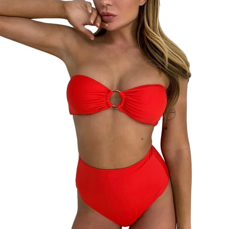 Three-piece Women Bikini Floral Printed Ruffle Swimsuit Padded Gathered Swimwearymve
Three-piece Women Bikini Floral Printed Ruffle Swimsuit Padded Gathered Swimwearymve