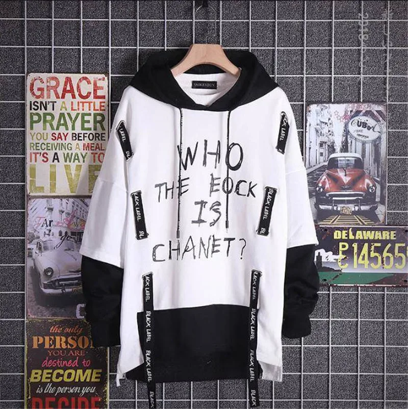 2021 new Men's Hip Hop Sweatshirts Fashion Extended Ripped Printed Hoodies Fake Two Pieces Pullover Sportwear for Male hoodies
2021 new Men's Hip Hop Sweatshirts Fashion Extended Ripped Printed Hoodies Fake Two Pieces Pullover Sportwear for Male hoodies