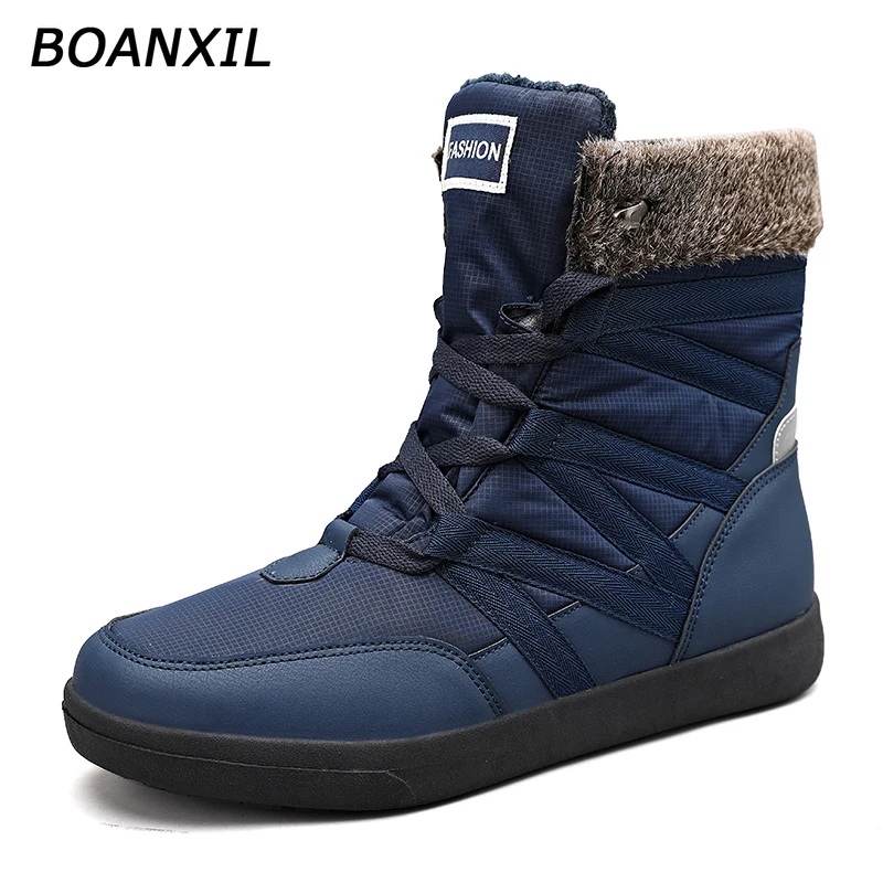 BOANXIL 2022 Women High Top Hiking Keep Warm Snow Boots Anti-Slip Shoes Outdoor Comfortable Female Shoes Plush Cotton Shoes
BOANXIL 2022 Women High Top Hiking Keep Warm Snow Boots Anti-Slip Shoes Outdoor Comfortable Female Shoes Plush Cotton Shoes