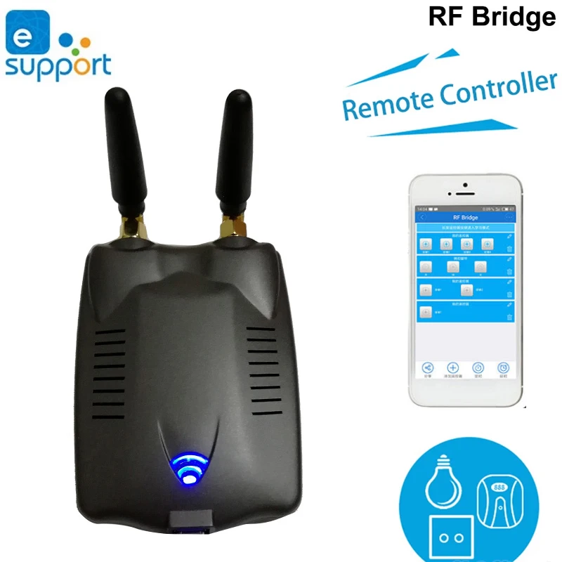 EWeLink RF DIY умный мост 315 МГц 433 МГц двухсторонний переключатель дистанционного управления Умный дом Wi-Fi беспроводной Таймер переключатель пре...
EWeLink RF DIY умный мост 315 МГц 433 МГц двухсторонний переключатель дистанционного управления Умный дом Wi-Fi беспроводной Таймер переключатель пре...