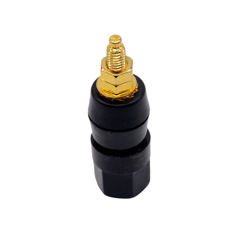 Red and Black Hexagonal Single Connection Terminal Gold-plated 4mm Audio Terminal Speaker Audio Terminal Terminal
Red and Black Hexagonal Single Connection Terminal Gold-plated 4mm Audio Terminal Speaker Audio Terminal Terminal