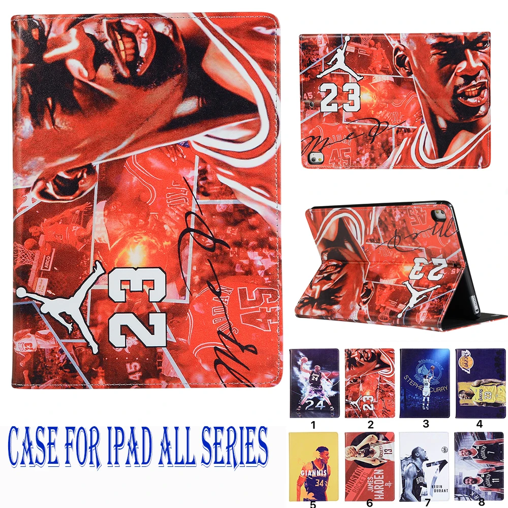 Звезд баскетбола Карри Jordan Kobe Owen футболка с надписью LeBron Печатный чехол для ipad mini