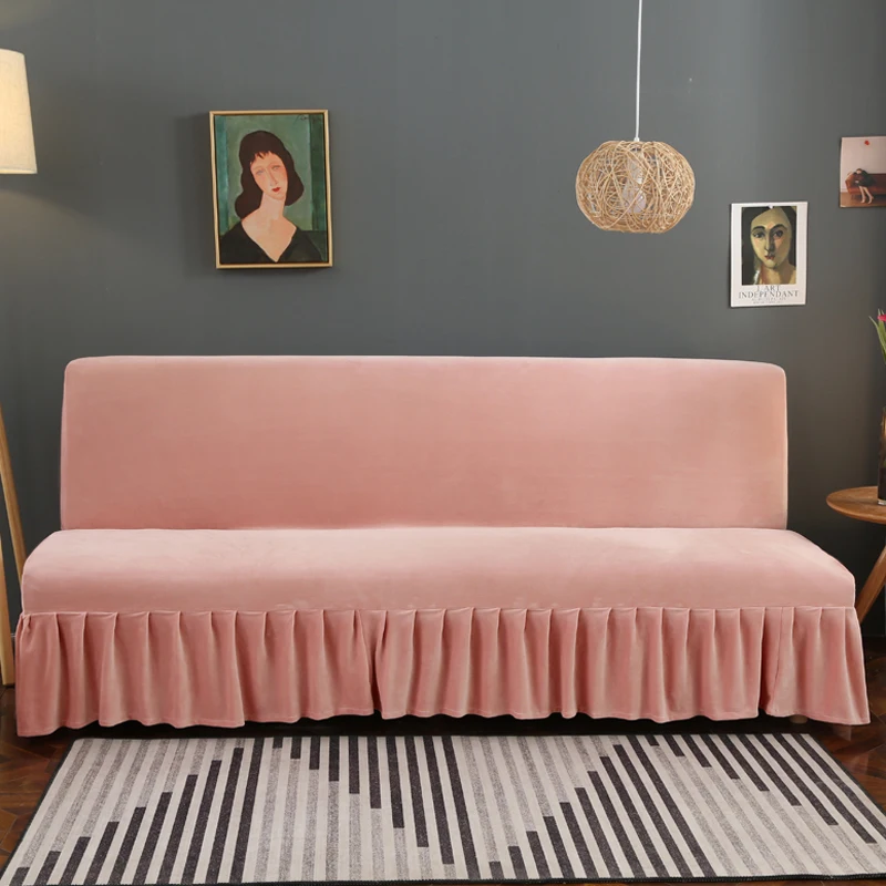 1pcs Bed Sofa Covers Europe Thicken Type Sofa Covers Without Armrest Pink Warming Color for Home 2/3/4 Seaters Couch Covers
1pcs Bed Sofa Covers Europe Thicken Type Sofa Covers Without Armrest Pink Warming Color for Home 2/3/4 Seaters Couch Covers