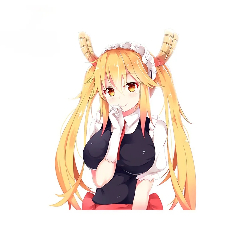 13cm x 10cm for Kobayashi-san Chi no Maid Dragon Anime Decal Car Assessoires Stickers Surfboard Trunk Waterproof
13cm x 10cm for Kobayashi-san Chi no Maid Dragon Anime Decal Car Assessoires Stickers Surfboard Trunk Waterproof