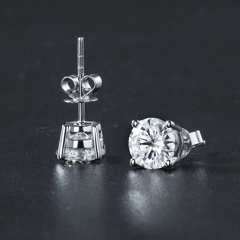 100% 925 Sterling Silver White Diamond Gemstone Earring for Women Silver 925 Jewelry Aretes De Silver 925 Jewelry Stud Earrings
100% 925 Sterling Silver White Diamond Gemstone Earring for Women Silver 925 Jewelry Aretes De Silver 925 Jewelry Stud Earrings
