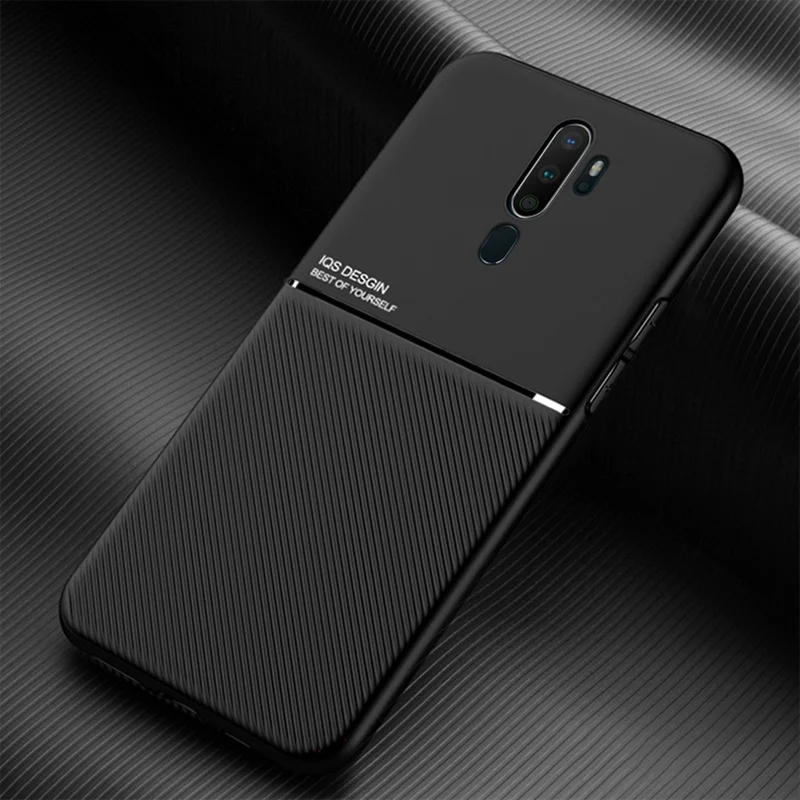Роскошный Матовый чехол для телефона OPPO Reno 2 Z 3 Pro ACE2 A9 A5 2020 кожаный Realme X2 XT 5 6 X50 X Lite Q
