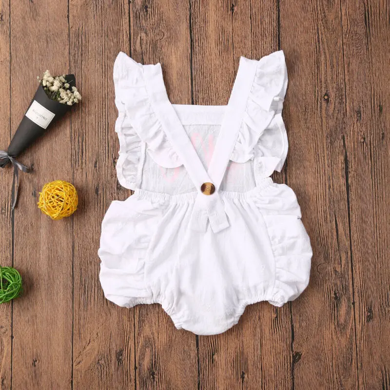 Baby Girls flower Printed Romper Letter Print Summer Jumpsuits Ruffles Square Collar Sleeveless Open Crotch Rompers
Baby Girls flower Printed Romper Letter Print Summer Jumpsuits Ruffles Square Collar Sleeveless Open Crotch Rompers