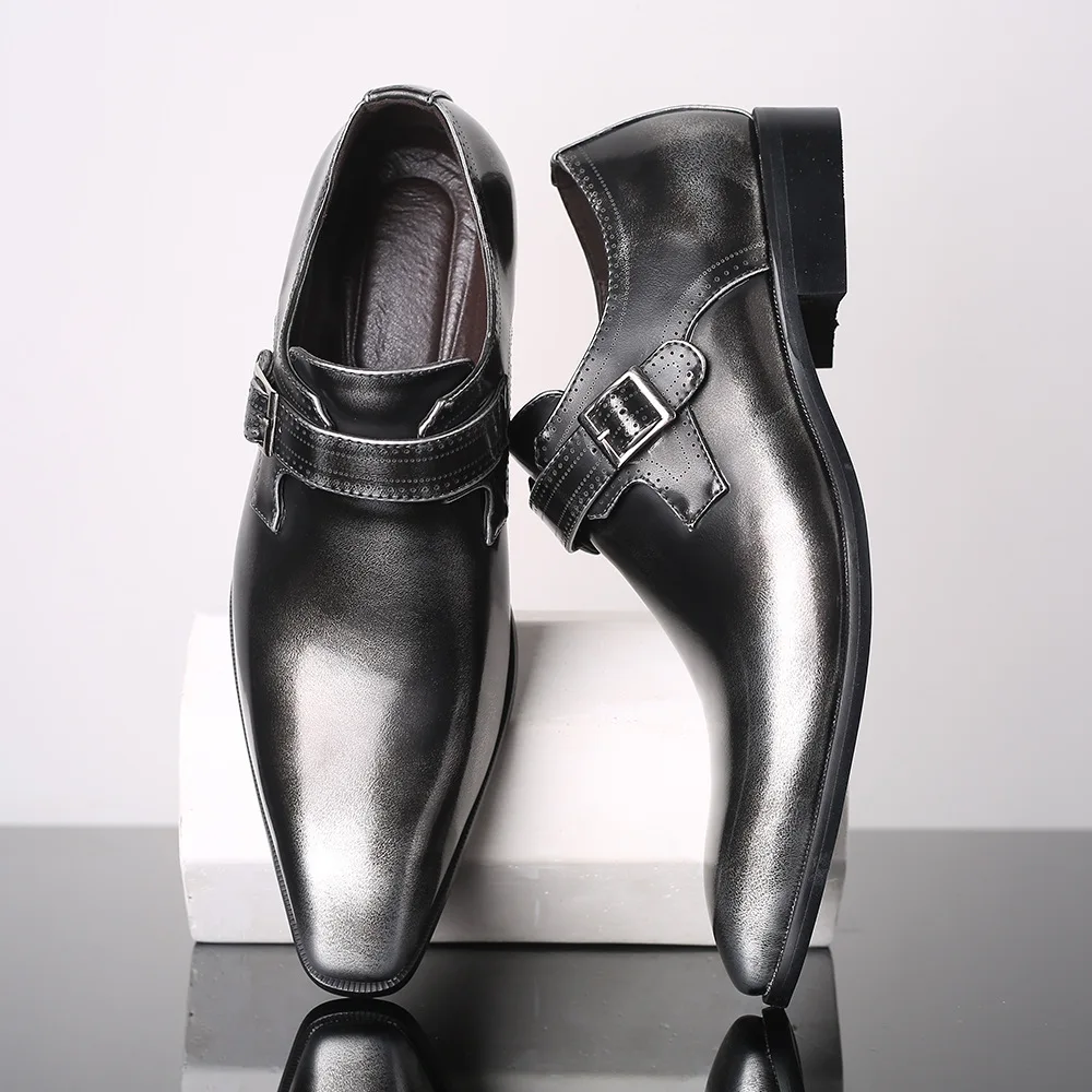 Plus Size 39-48 Men Wedding Shoes Microfiber Leather Formal Business Pointed Toe For Man Dress Shoes Men's Oxford Flats Shoes
Plus Size 39-48 Men Wedding Shoes Microfiber Leather Formal Business Pointed Toe For Man Dress Shoes Men's Oxford Flats Shoes