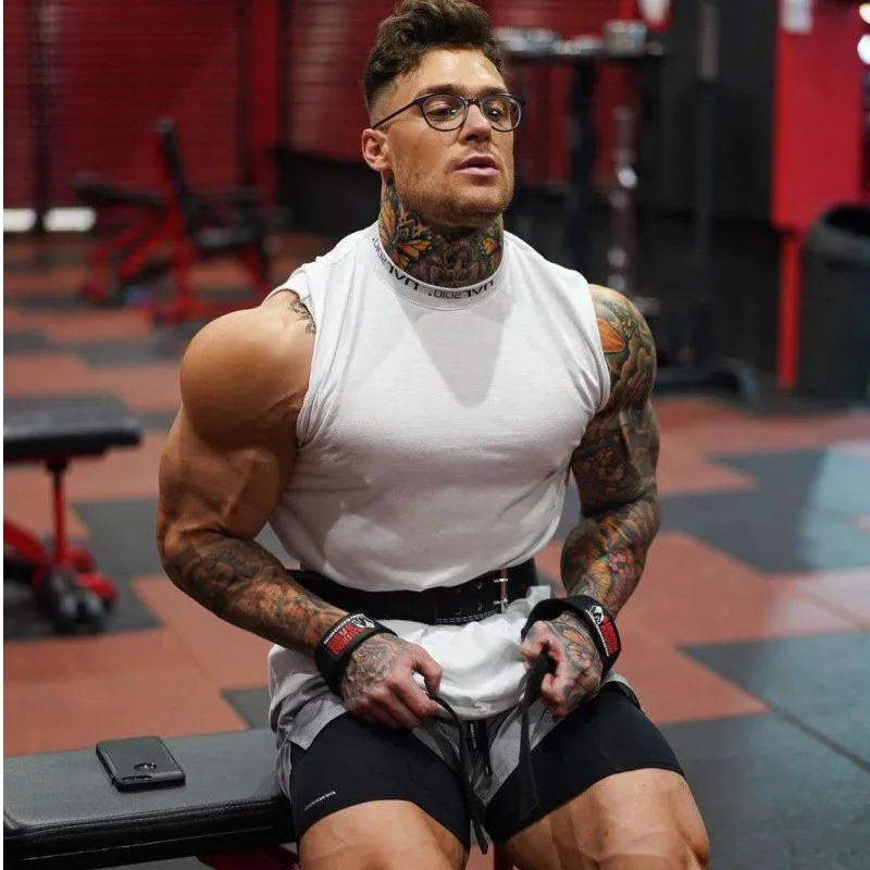New Men Tank top Gyms Workout Fitness Bodybuilding sleeveless shirt Male Cotton clothing Sports Singlet vest men Undershirt
New Men Tank top Gyms Workout Fitness Bodybuilding sleeveless shirt Male Cotton clothing Sports Singlet vest men Undershirt