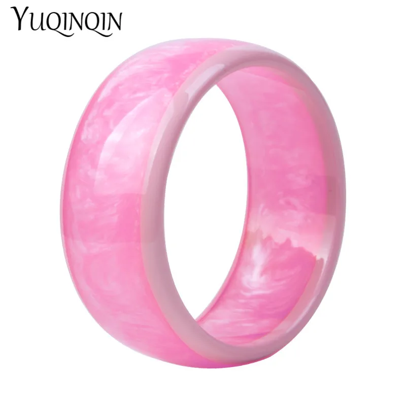 Colorful Charm Cuff Elegant Hand Bracelet Bangles Big Circle Wide stripe Bangle Women Resin Acrylic Designer Fashion Jewelry
Colorful Charm Cuff Elegant Hand Bracelet Bangles Big Circle Wide stripe Bangle Women Resin Acrylic Designer Fashion Jewelry