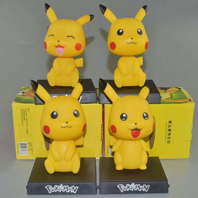 Cartoon Pokemon Pikachu Car Decoration Dol Desktop Ornaments Movie & TV Model Toys Unisex
Cartoon Pokemon Pikachu Car Decoration Dol Desktop Ornaments Movie & TV Model Toys Unisex