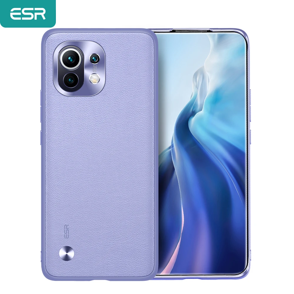 ESR Skin-Friendly Case for Xiaomi 11 Plain Leather Back Cover for Mi 11 Slim and Light Smooth Business Case for Xiaomi 11
ESR Skin-Friendly Case for Xiaomi 11 Plain Leather Back Cover for Mi 11 Slim and Light Smooth Business Case for Xiaomi 11