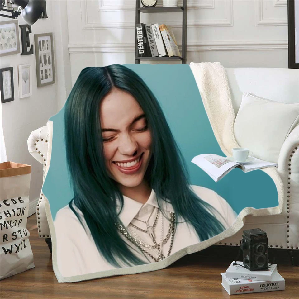 Famous Singer Sherpa Blanket Fashionable Throw Blanket 3D Printed Fleece Blanket For Beds Hiking Picnic Travel Sofa Soft Blanket
Famous Singer Sherpa Blanket Fashionable Throw Blanket 3D Printed Fleece Blanket For Beds Hiking Picnic Travel Sofa Soft Blanket