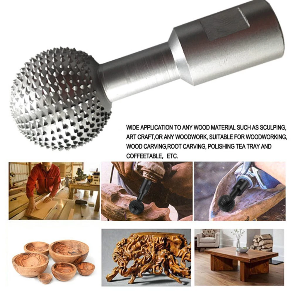 10mm 14mm Woodworking Angle Grinder Head 108mm Wood Carving Milling Cutter Grinding Head Spoon Polishing Rotary File Angle Tools
10mm 14mm Woodworking Angle Grinder Head 108mm Wood Carving Milling Cutter Grinding Head Spoon Polishing Rotary File Angle Tools