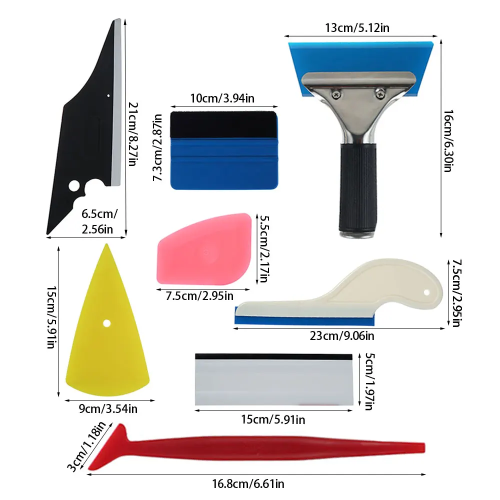 12pcs/set Carbon Fiber Car Tools Vinyl Wrap Film Sticker Wrapping Tool Auto Window Tint Foil Magnetic Squeegee Razor Scraper
12pcs/set Carbon Fiber Car Tools Vinyl Wrap Film Sticker Wrapping Tool Auto Window Tint Foil Magnetic Squeegee Razor Scraper
