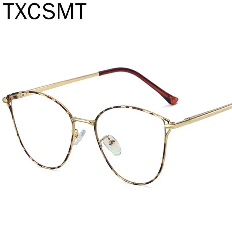 Retro Spring Hinge Cat Eye Women Metal Glasses Frame Clear Anti Blue Light Men Optical Leopard Eyeglasses Frame
Retro Spring Hinge Cat Eye Women Metal Glasses Frame Clear Anti Blue Light Men Optical Leopard Eyeglasses Frame
