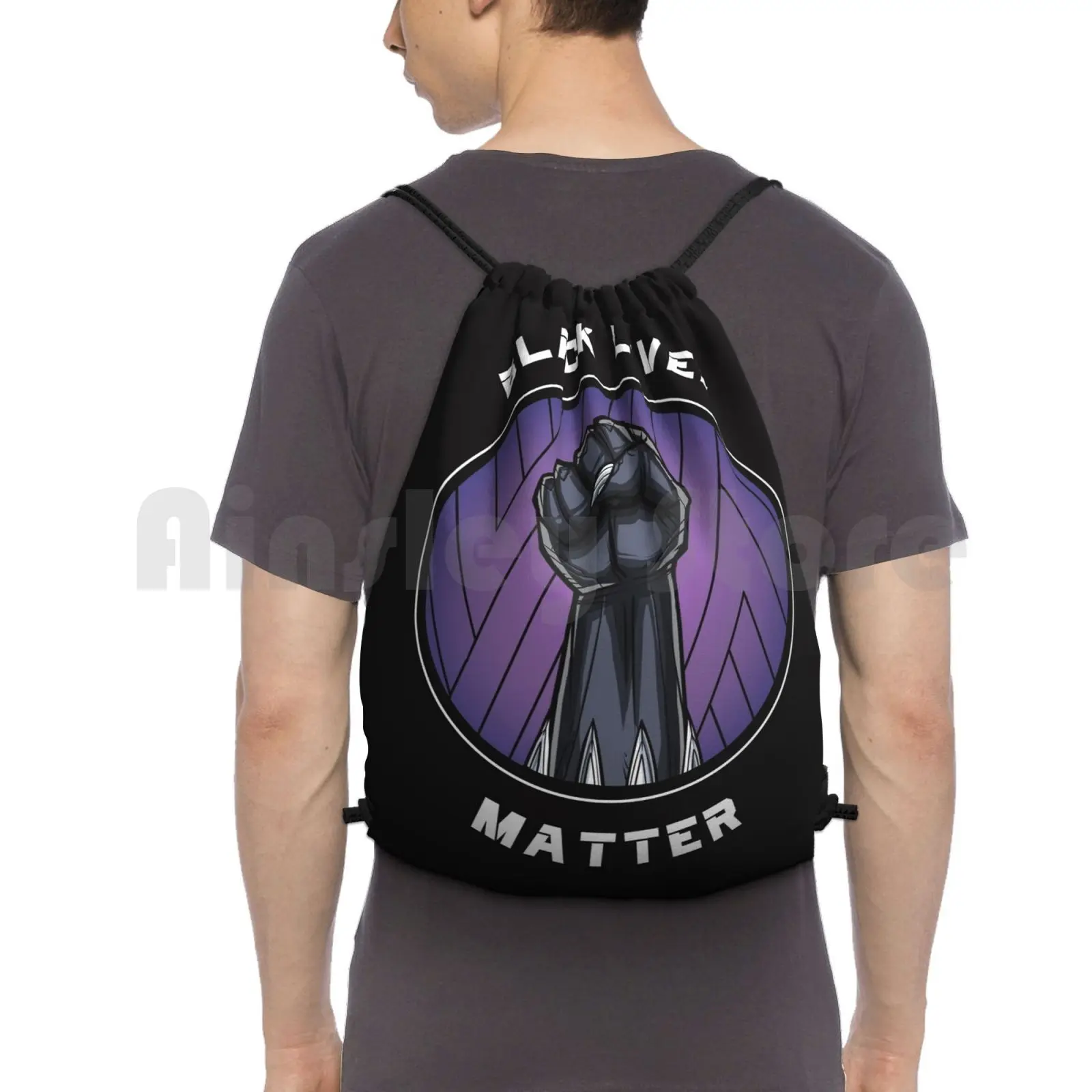 Black Lives Matter-Panther Backpack Drawstring Bags Gym Bag Waterproof Panther Comics Hero Superhero Wakanda Black Lives
Black Lives Matter-Panther Backpack Drawstring Bags Gym Bag Waterproof Panther Comics Hero Superhero Wakanda Black Lives