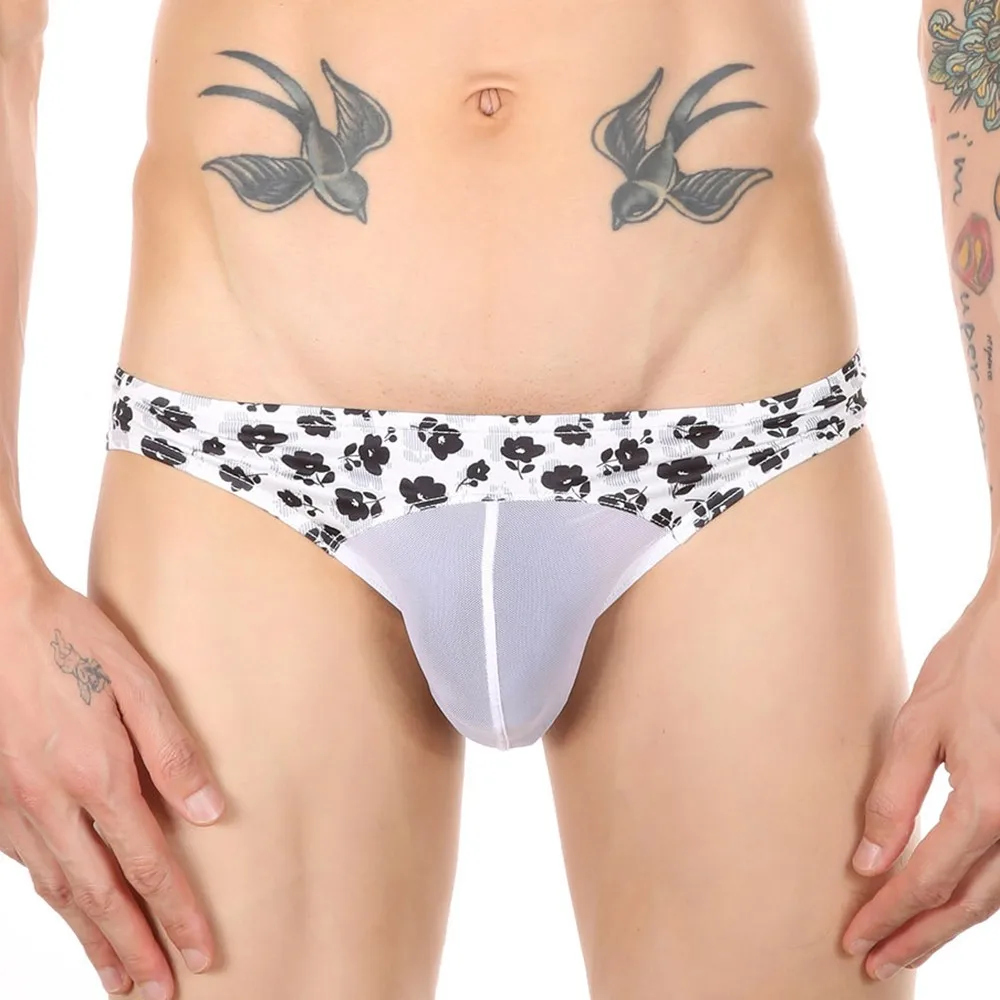 Men Sexy Low Rise Briefs Mesh Underwear G-String T-Back Thongs Underpants Men Printed Briefs For Male Couple Sexy Set Calecon
Men Sexy Low Rise Briefs Mesh Underwear G-String T-Back Thongs Underpants Men Printed Briefs For Male Couple Sexy Set Calecon