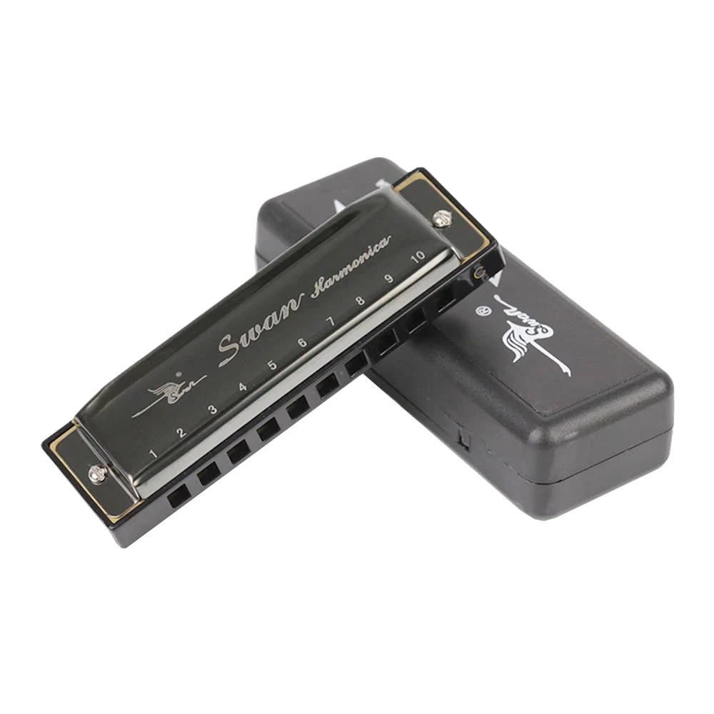 Лебедь SW1020-7 10 отверстий 20 тонн Blues диатонический Губная гармошка Звук ключ рот Органы Стандартный производительность гармоника с ABS Чехол
Лебедь SW1020-7 10 отверстий 20 тонн Blues диатонический Губная гармошка Звук ключ рот Органы Стандартный производительность гармоника с ABS Чехол