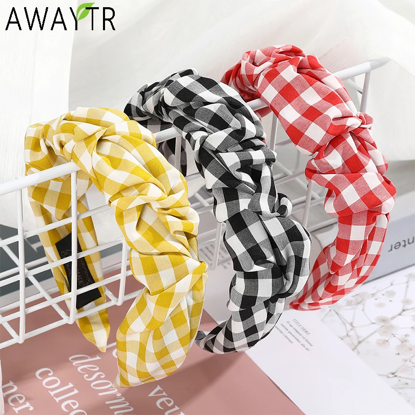 AWAYTR Women Satin Pleated Wave Headbands Wide Hair Hoop Fashion Dot Print Elastic Hairbands Head Band Bezel Hair Accessories
AWAYTR Women Satin Pleated Wave Headbands Wide Hair Hoop Fashion Dot Print Elastic Hairbands Head Band Bezel Hair Accessories