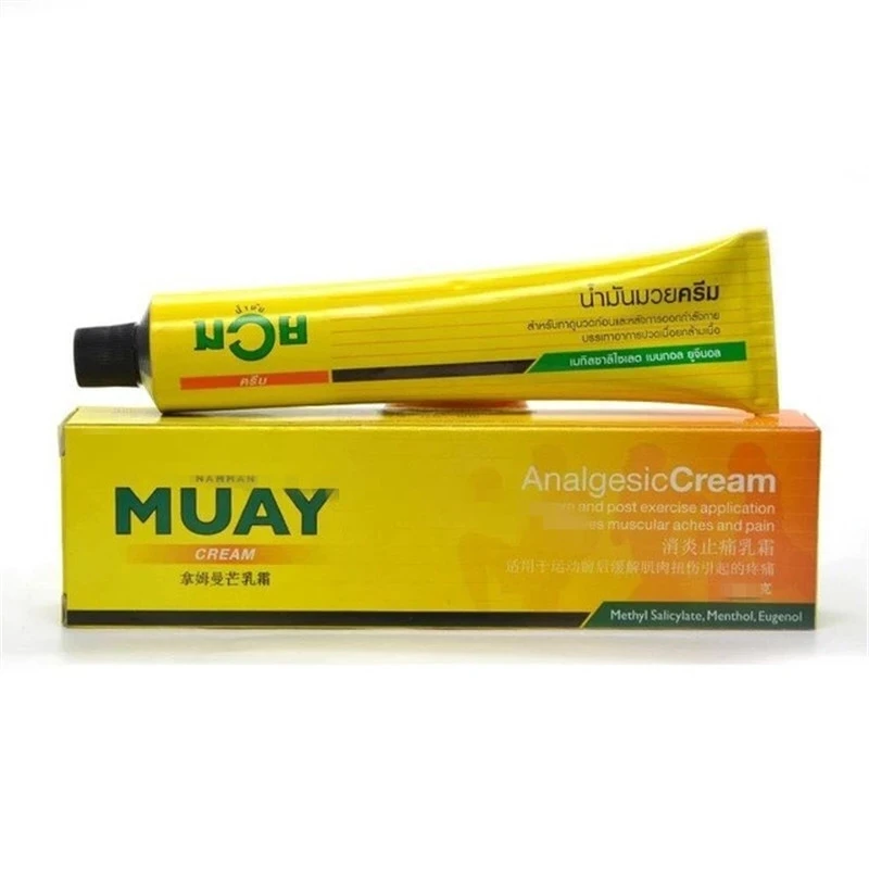 2PCS Thai Active Pain Relief Ointment Analgesic Cream Muscle Pain Relief Sports Joint Shoulder pain Analgesic Balm Body Massage
2PCS Thai Active Pain Relief Ointment Analgesic Cream Muscle Pain Relief Sports Joint Shoulder pain Analgesic Balm Body Massage
