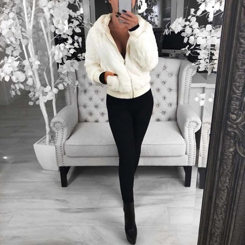 New Female Solid Color Pockets Zipper Jacket Ladies Outerwear Jackets Women Casual Long Sleeve Coat Women's Autumn Winter Tops
New Female Solid Color Pockets Zipper Jacket Ladies Outerwear Jackets Women Casual Long Sleeve Coat Women's Autumn Winter Tops
