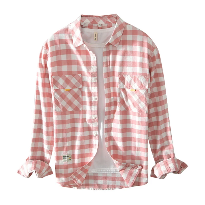 Мужская рубашка с длинным рукавом, из чистого хлопка, повседневная синяя, облегающая, для осени
Мужская рубашка с длинным рукавом, из чистого хлопка, повседневная синяя, облегающая, для осени