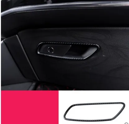Для Audi A6 2019 C8 автомобильный Стайлинг ящик для хранения перчаток крышка ручки
