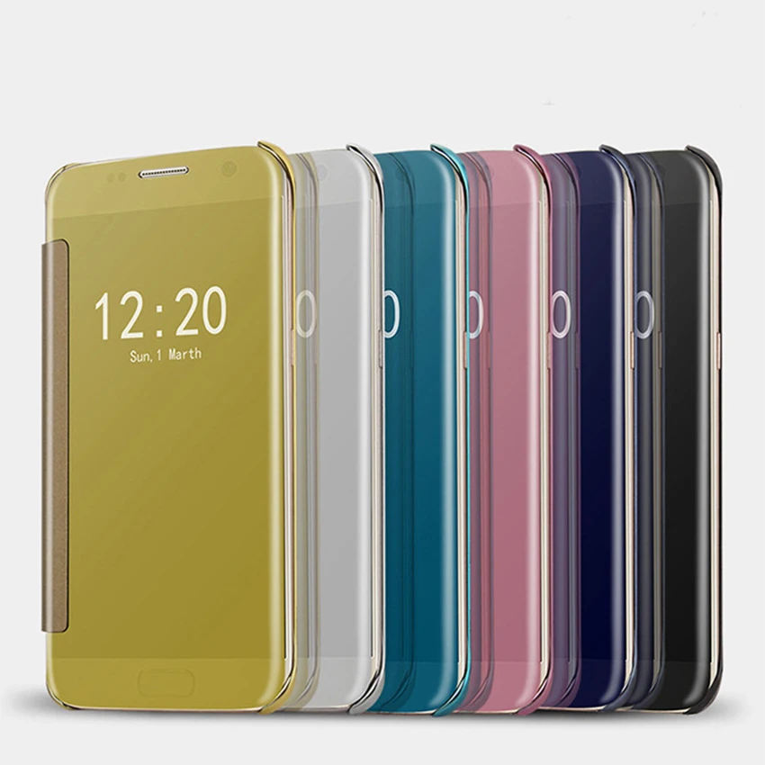 Откидной зеркальный чехол для телефона Samsung Galaxy J2 J5 J7 Prime J 2 5 7 On7 J2prime J5prime J7prime SM G532F