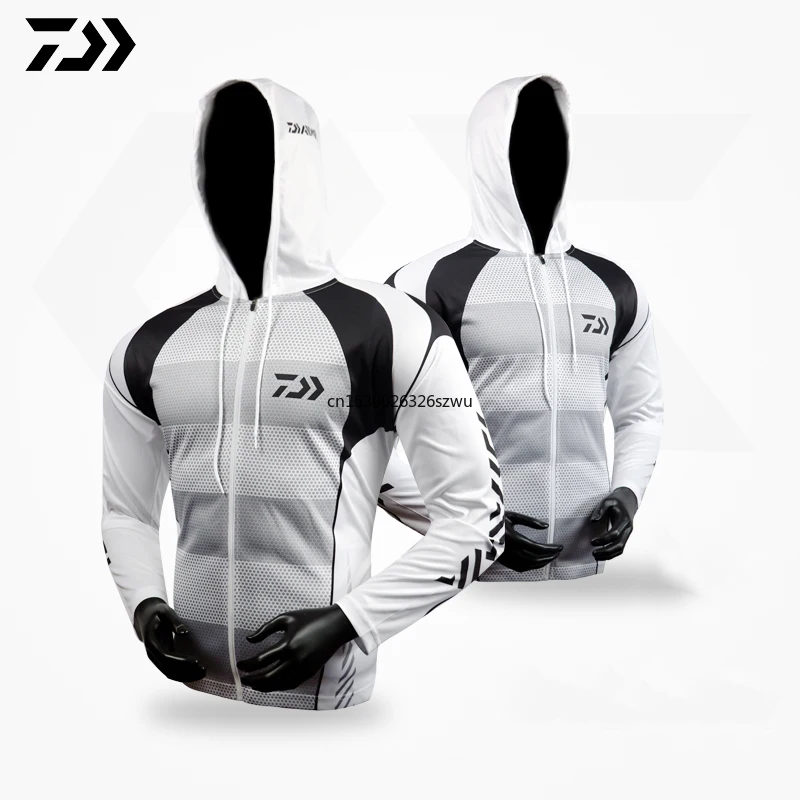 Спортивная одежда Daiwa с капюшоном для рыбалки, Солнцезащитная дышащая быстросохнущая Мужская рубашка с длинным рукавом и защитой от УФ-луче...
Спортивная одежда Daiwa с капюшоном для рыбалки, Солнцезащитная дышащая быстросохнущая Мужская рубашка с длинным рукавом и защитой от УФ-луче...