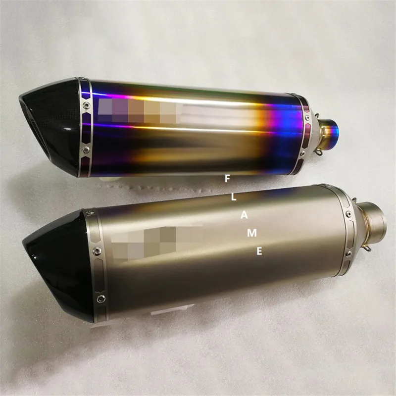 51mm 61mm 63mm Universal Titanium Alloy Carbon Fiber Motorcycle Exhaust Pipe high strength, High temperature resistance
51mm 61mm 63mm Universal Titanium Alloy Carbon Fiber Motorcycle Exhaust Pipe high strength, High temperature resistance