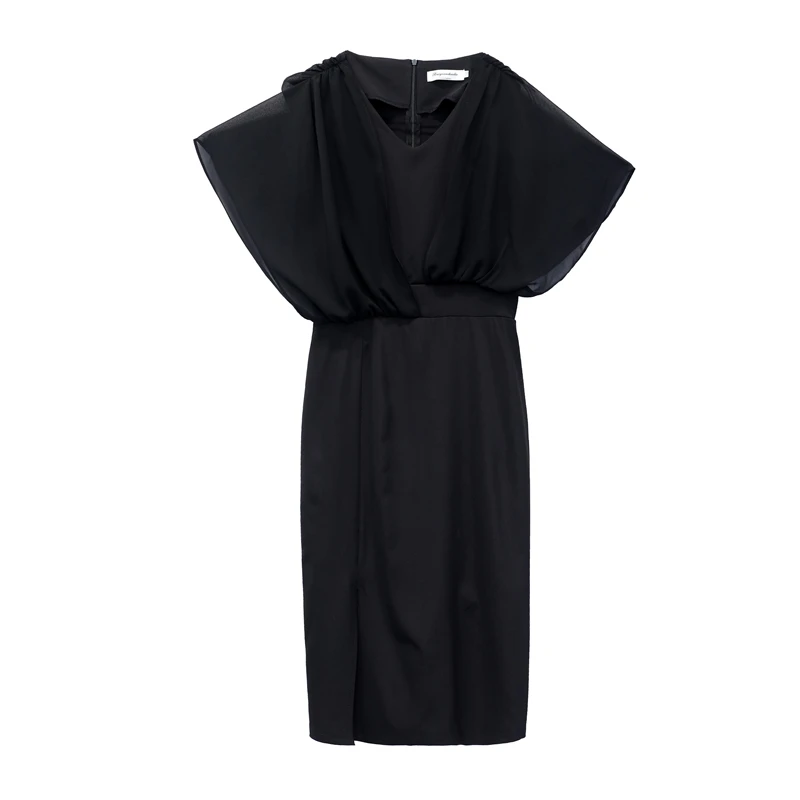 COIGARSAM 4XL Plus Size Patchwork Women dress New Summer Chiffon Dresses Green Black 9668
COIGARSAM 4XL Plus Size Patchwork Women dress New Summer Chiffon Dresses Green Black 9668