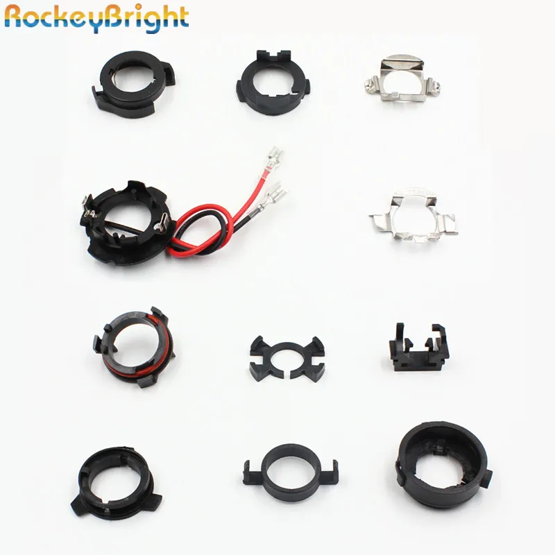 Фото Rockeybright 12 106 шт. светодиодный H7 опорный кронштейн с адаптером держатель лампы для