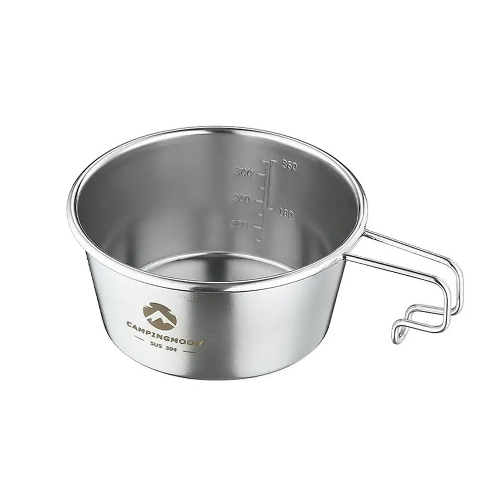 450 ML Camping Bowl Stainless Steel Extra Large Capacity Shola Cup Shola Bowl Cover Camping Bowls Can Be Heated And Overlapped
450 ML Camping Bowl Stainless Steel Extra Large Capacity Shola Cup Shola Bowl Cover Camping Bowls Can Be Heated And Overlapped