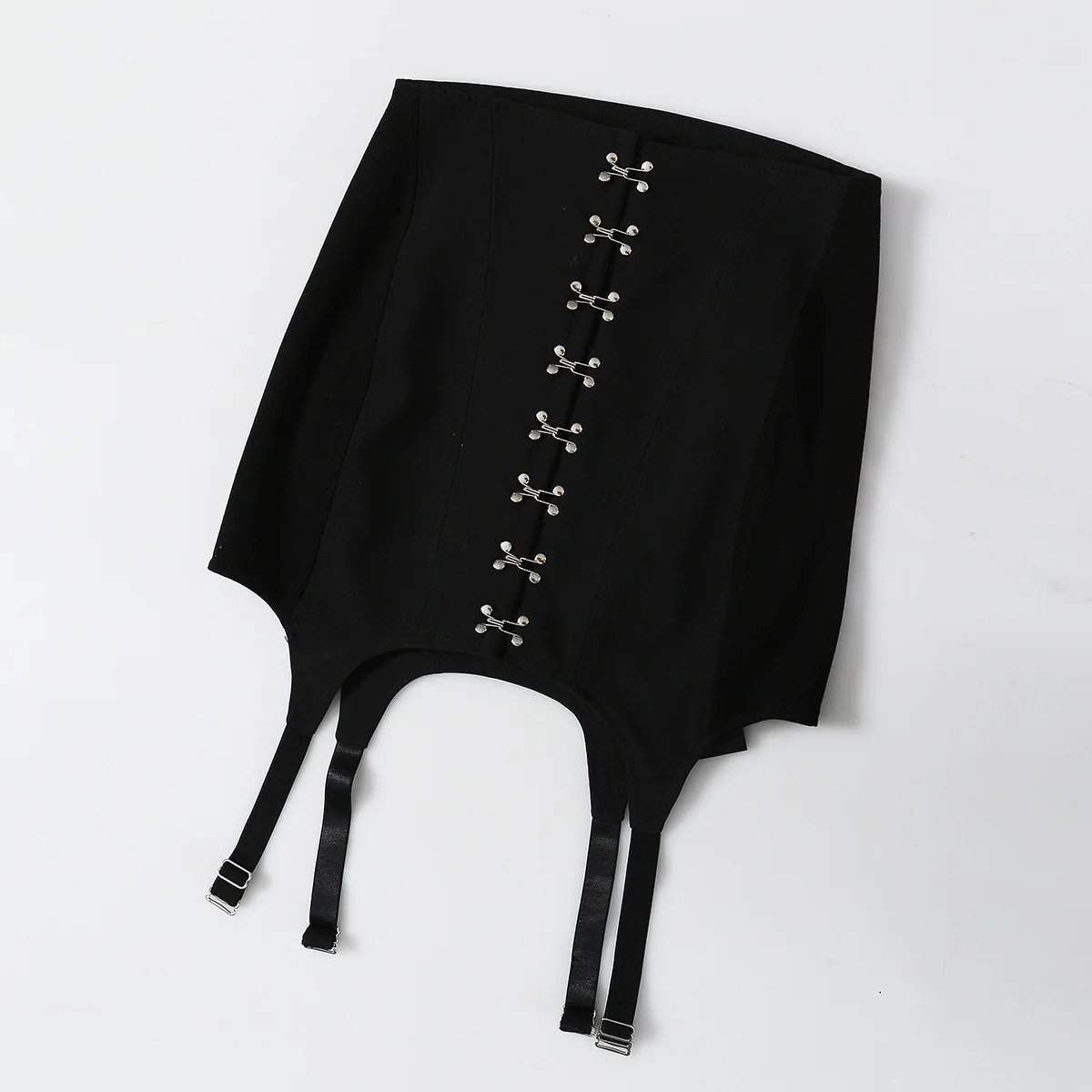 2021 Spring Summer New Metal Hooks Handsome Personality Punk Irregular Slim Skirt Office Lady Skirt
2021 Spring Summer New Metal Hooks Handsome Personality Punk Irregular Slim Skirt Office Lady Skirt