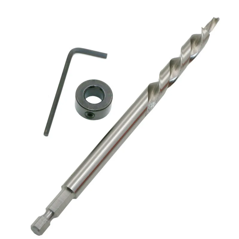 6.35mm 1/4 "Hex Shank Woodworking Drill Bit High Speed Steel Drill Bit Hex Shank Wood HCS Rustproof Woodworking Drill Hexagona
6.35mm 1/4 "Hex Shank Woodworking Drill Bit High Speed Steel Drill Bit Hex Shank Wood HCS Rustproof Woodworking Drill Hexagona