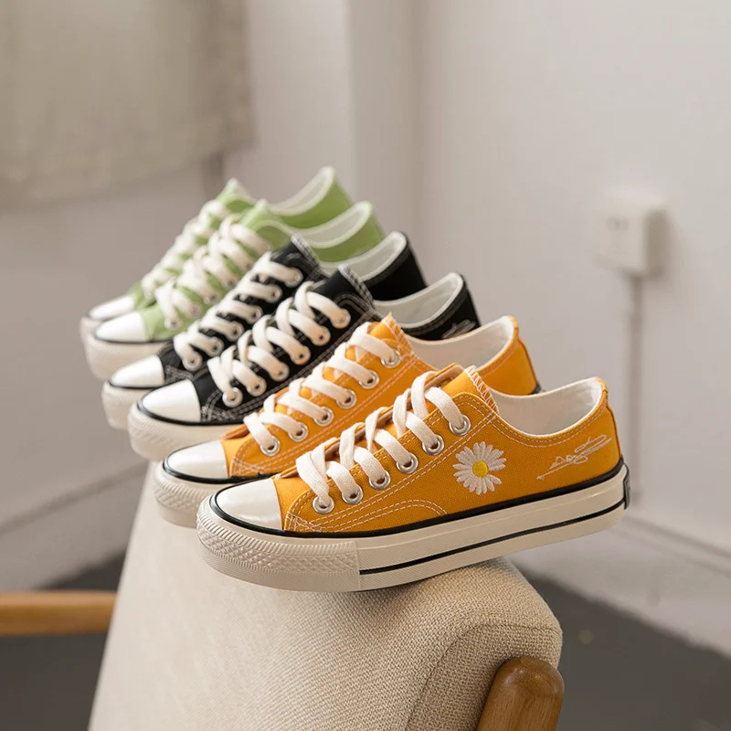 BLWBYL New Lace-up Canvas Sneakers Women's Shoes Korean Fashion Flat Bottom Non-slip Ladies Casual Shoes Zapatos De Mujer
BLWBYL New Lace-up Canvas Sneakers Women's Shoes Korean Fashion Flat Bottom Non-slip Ladies Casual Shoes Zapatos De Mujer