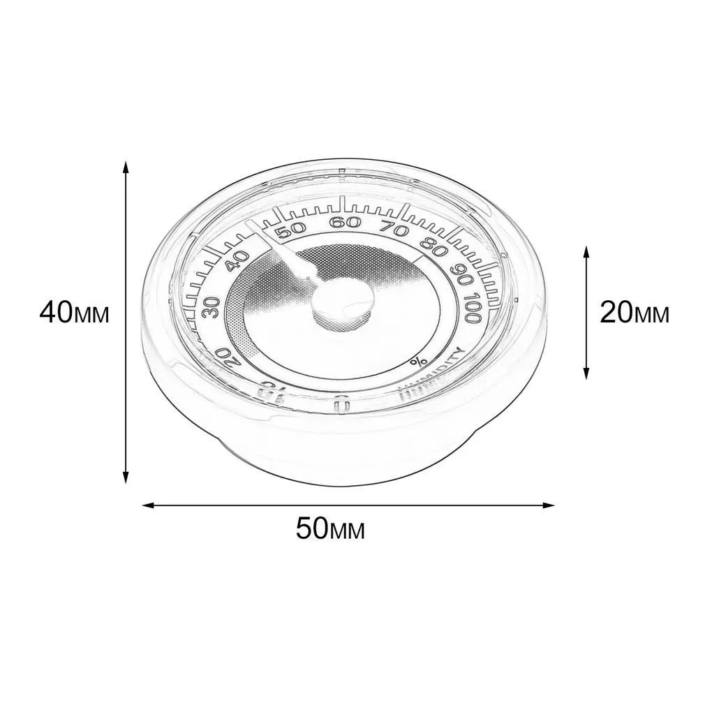 1 PC Mini Portable Accurate Durable Analog Hygrometer Humidity Meter Mini Power-Free FOR Indoor Outdoor Home Use
1 PC Mini Portable Accurate Durable Analog Hygrometer Humidity Meter Mini Power-Free FOR Indoor Outdoor Home Use