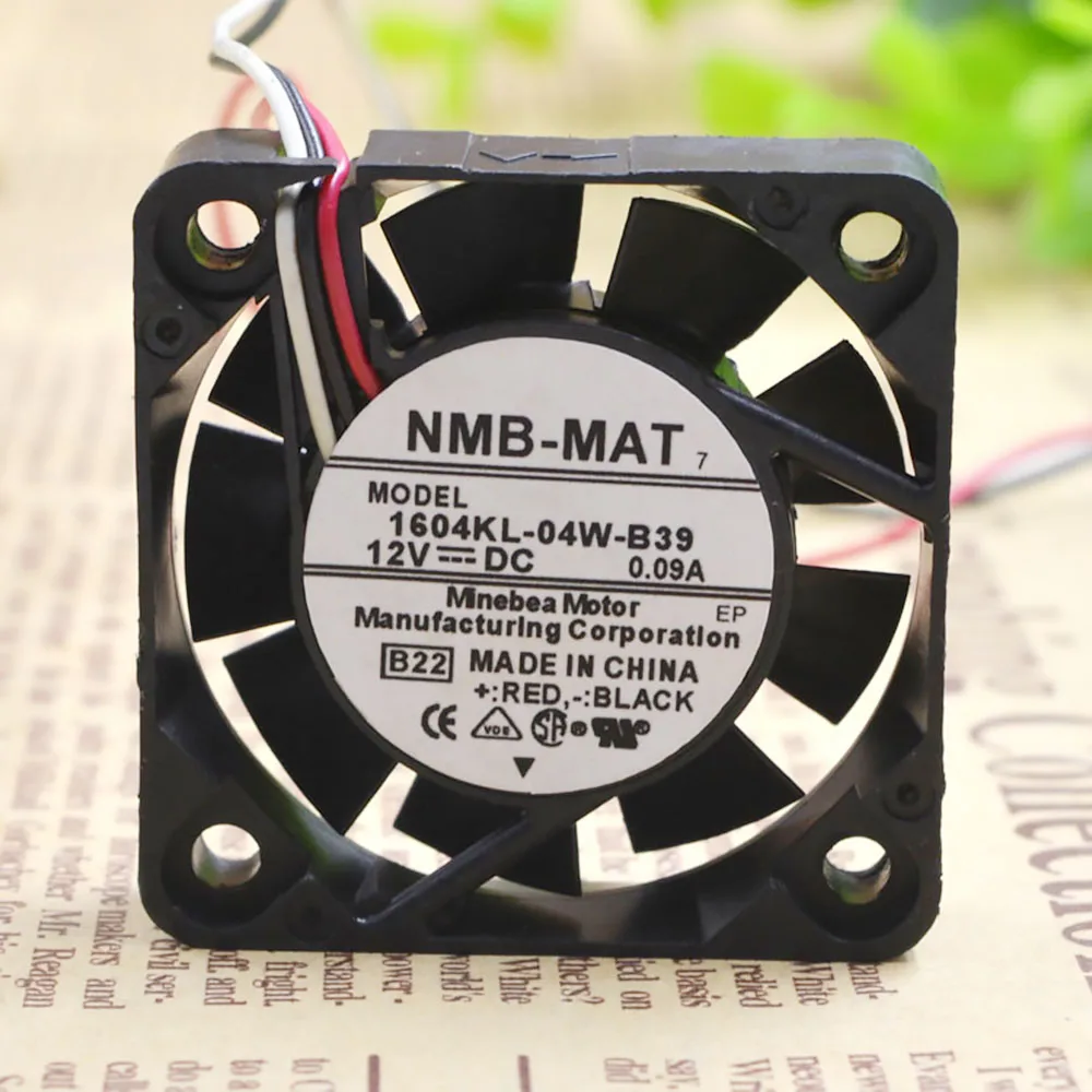 For NMB 1604KL-04W-B39 4cm 4010 12V 0.09A drive cooling fan 40X40X10MM
For NMB 1604KL-04W-B39 4cm 4010 12V 0.09A drive cooling fan 40X40X10MM