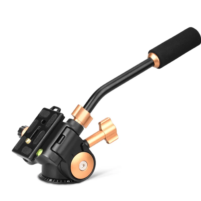 QZSD-Q08S 3-Way Fluid Head Video Tripod Ball Heads with Quick Release Plate Rocker Arm for DSLR Camera Tripod Monopod
QZSD-Q08S 3-Way Fluid Head Video Tripod Ball Heads with Quick Release Plate Rocker Arm for DSLR Camera Tripod Monopod
