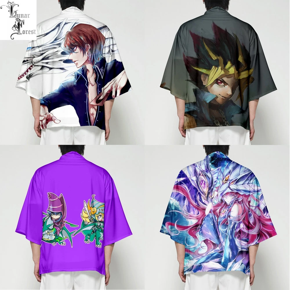 Yu-Gi-Oh! Anime Cardigan Japanese Kimono Haori Yukata Cosplay Women/Men kimono Summer Shirt Short Sleeve Streetwear Loose
Yu-Gi-Oh! Anime Cardigan Japanese Kimono Haori Yukata Cosplay Women/Men kimono Summer Shirt Short Sleeve Streetwear Loose