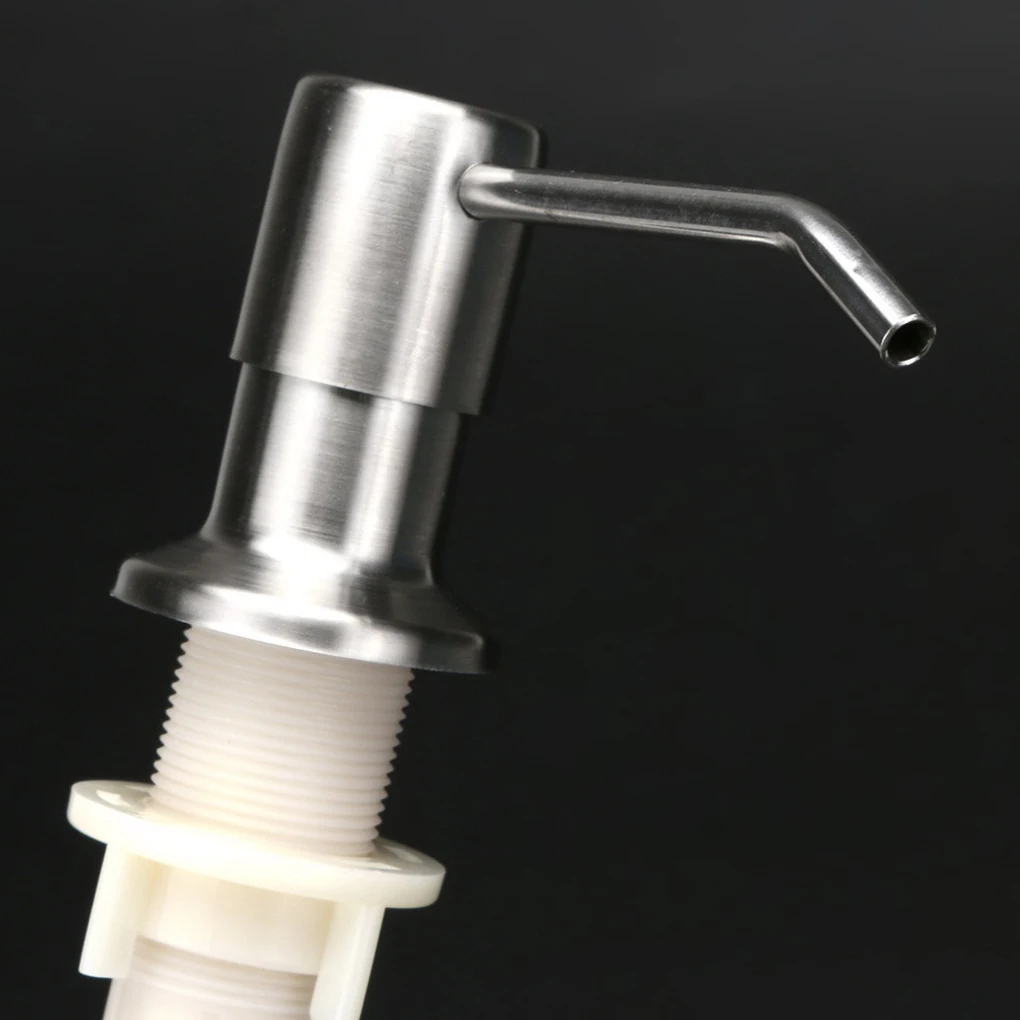 Kitchen Sink Soap Dispenser Manually Pressing Soap Dispenser Stainless steel Bathroom Soap Dispenser Kitchen Accessories 300ml
Kitchen Sink Soap Dispenser Manually Pressing Soap Dispenser Stainless steel Bathroom Soap Dispenser Kitchen Accessories 300ml