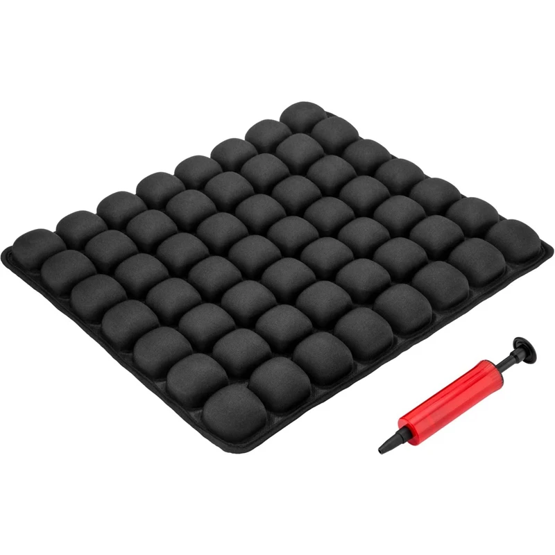 Air Inflatable Car Seat Cushion Pain Pressure Relief Comfort Seat Protector Pad Universal for Auto Home Office Chair Mat
Air Inflatable Car Seat Cushion Pain Pressure Relief Comfort Seat Protector Pad Universal for Auto Home Office Chair Mat