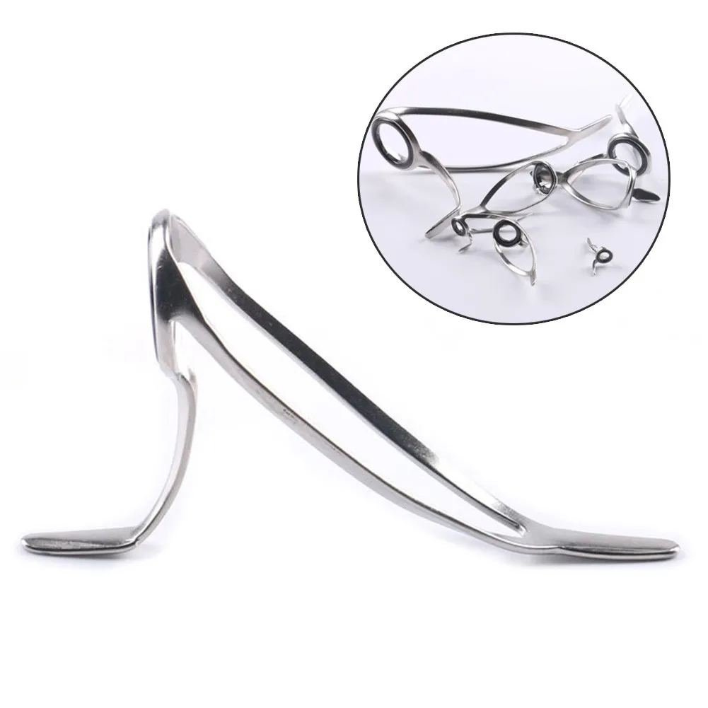 7pcs Casting Fishing Rod Tips Guides Ring Double Stainless Eye Guide Pole Repair Rod Guides Iscas Pesca Fish Tackle Tools
7pcs Casting Fishing Rod Tips Guides Ring Double Stainless Eye Guide Pole Repair Rod Guides Iscas Pesca Fish Tackle Tools