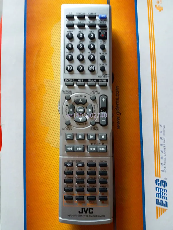 Оригинальный JVC DVD mini audio remote control rm-seexa15r оригинальный пульт дистанционного управления
Оригинальный JVC DVD mini audio remote control rm-seexa15r оригинальный пульт дистанционного управления