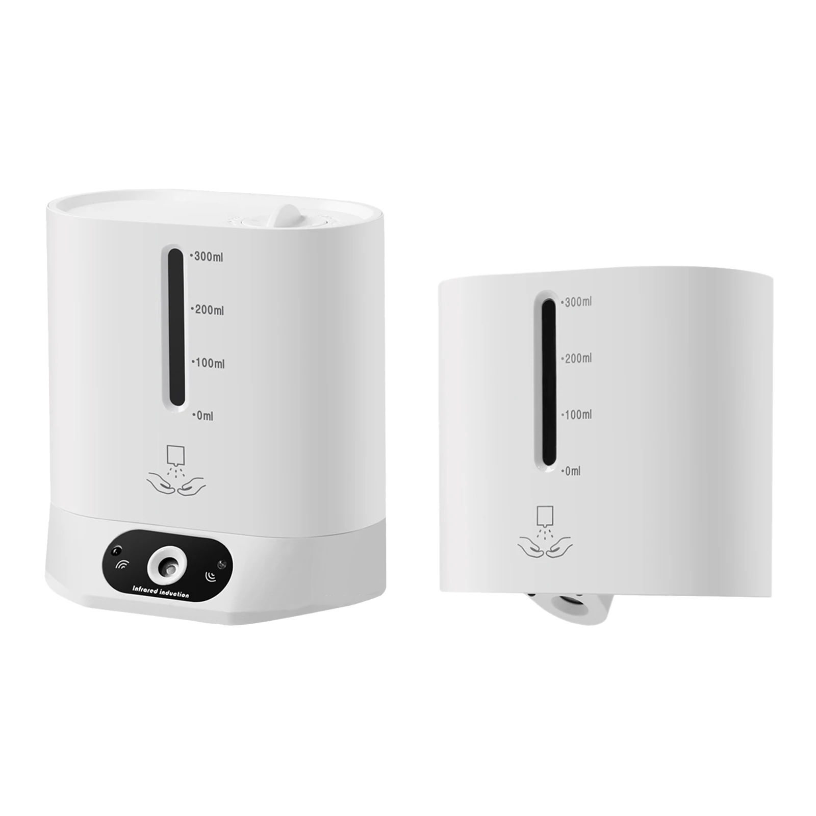 Wall Mounted Intelligent Automatic Alcohol Sprayer Liquid Hands Sanitizer Bottles Alcohol Dispenser for Kitchen Office 300ml
Wall Mounted Intelligent Automatic Alcohol Sprayer Liquid Hands Sanitizer Bottles Alcohol Dispenser for Kitchen Office 300ml